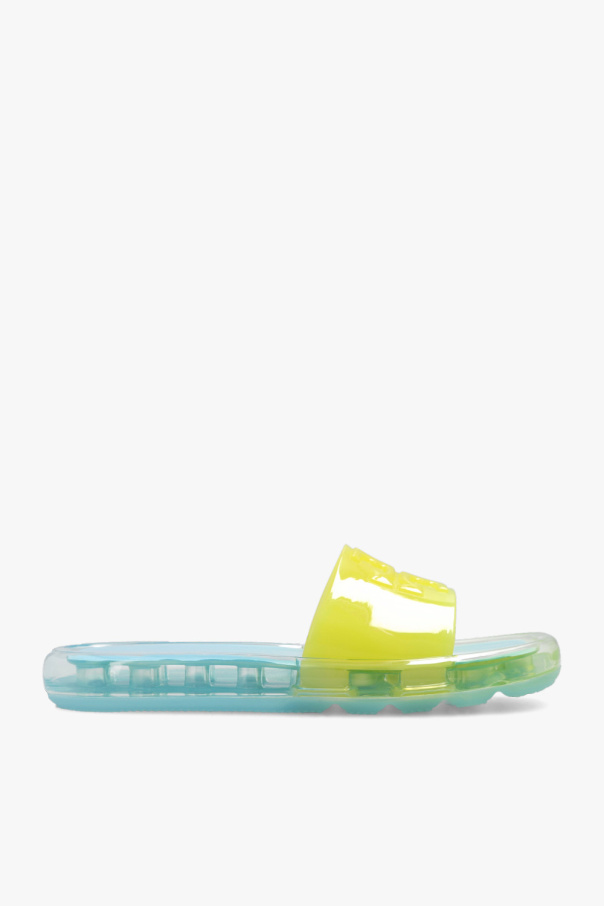 Neon yellow discount tory burch sandals